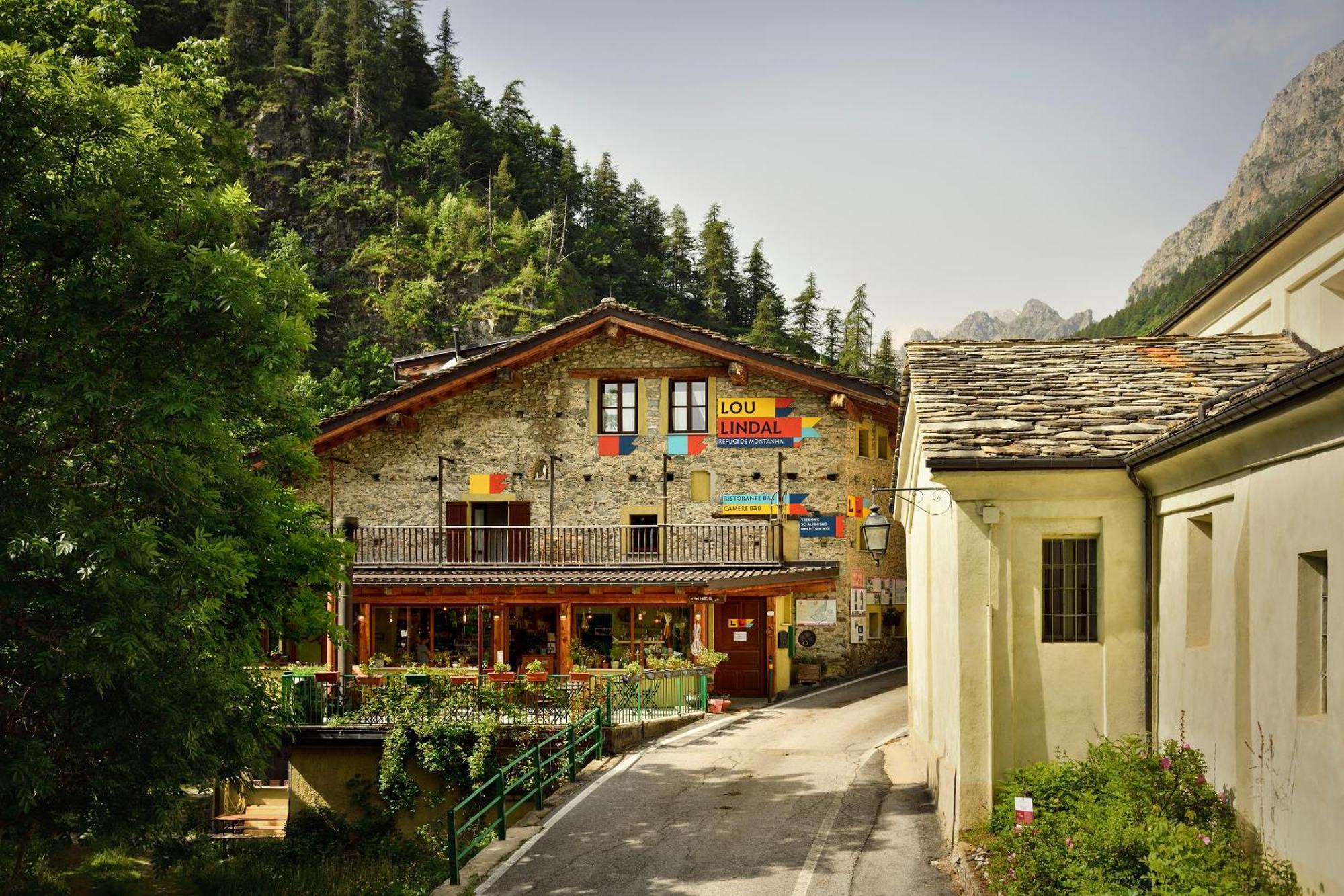 Rifugio Lou Lindal Hotel Canosio Bagian luar foto